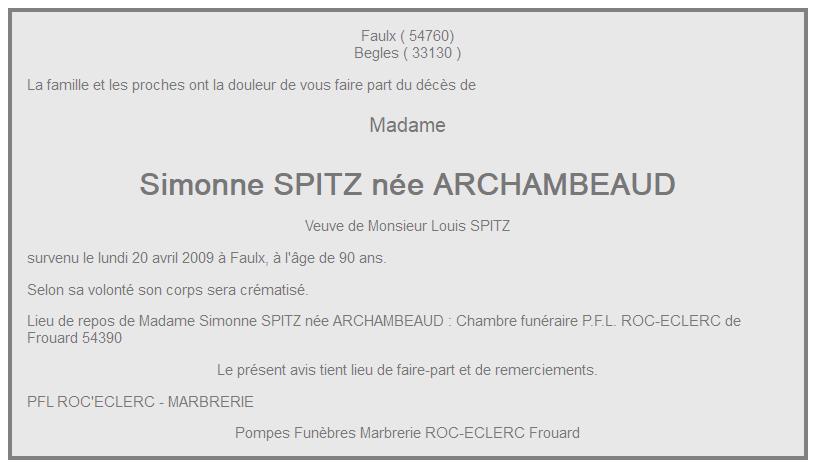Image Annonce nécrologique