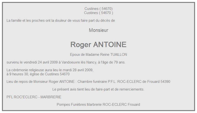 Image Annonce nécrologique