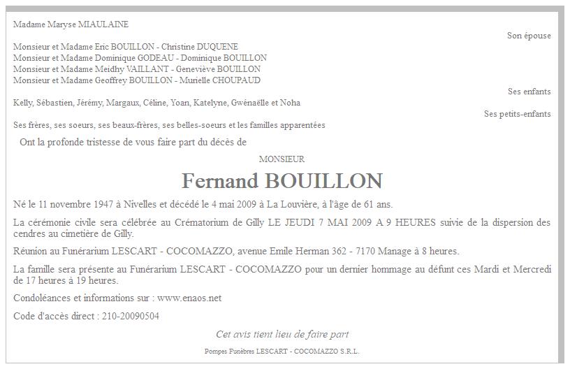 Image Annonce nécrologique