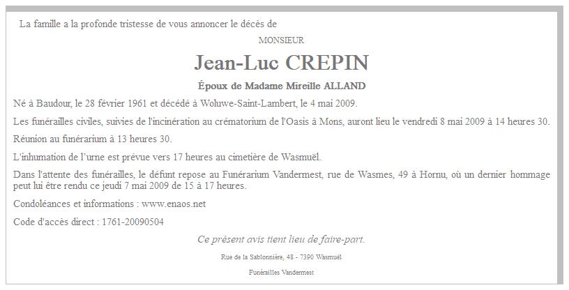 Image Annonce nécrologique