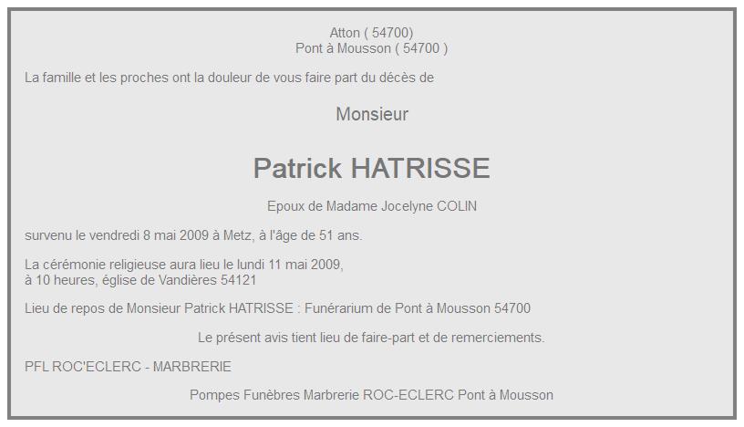 Image Annonce nécrologique