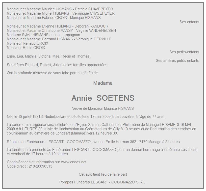Image Annonce nécrologique