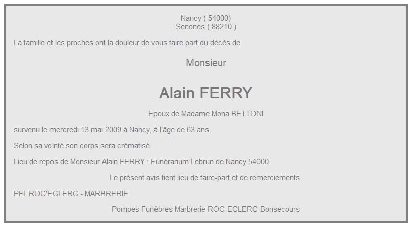 Image Annonce nécrologique