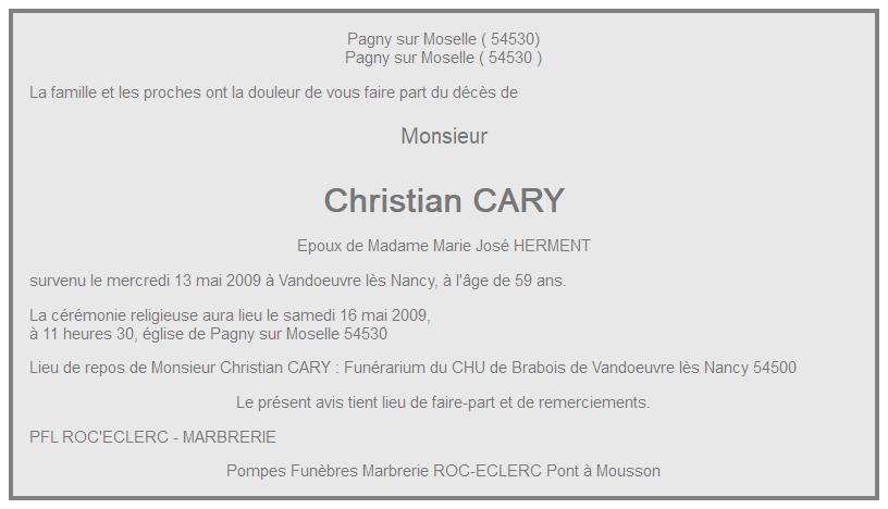 Image Annonce nécrologique
