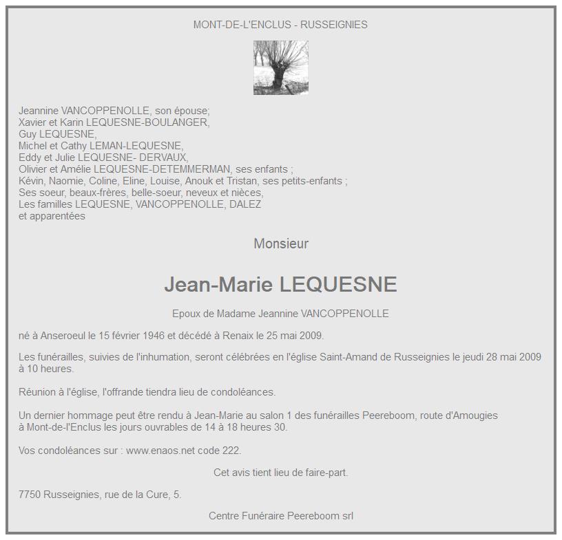Image Annonce nécrologique