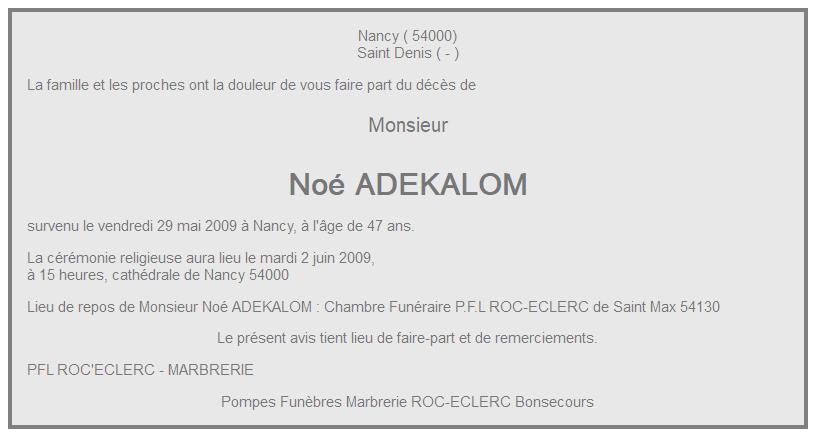 Image Annonce nécrologique