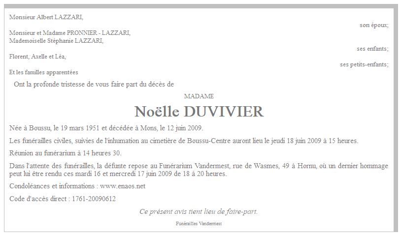 Image Annonce nécrologique