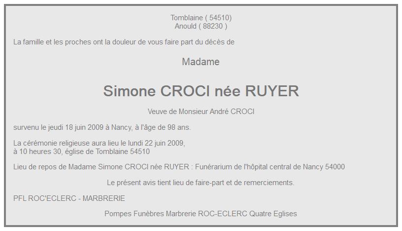 Image Annonce nécrologique