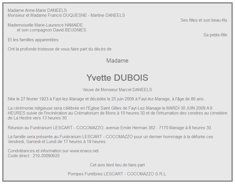 Image Annonce nécrologique