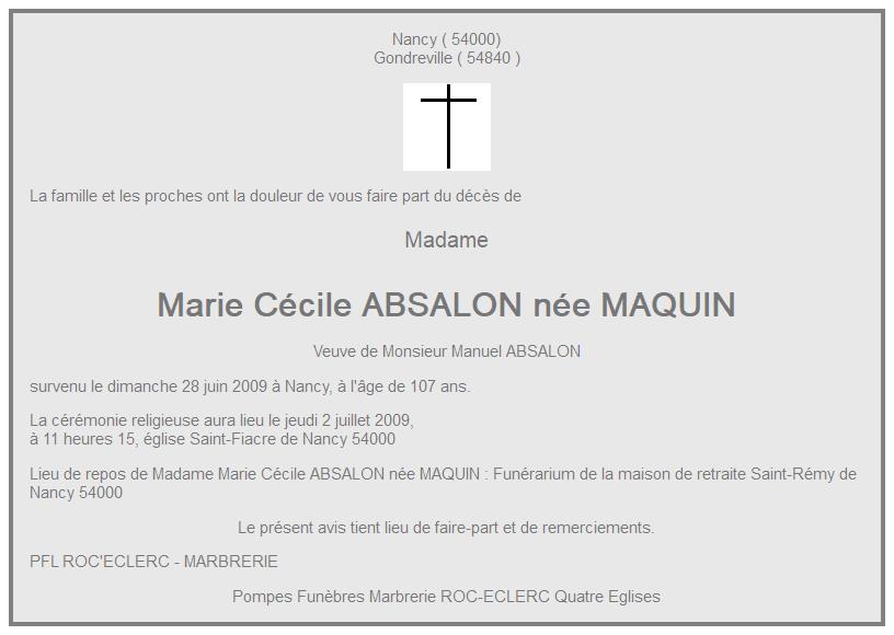 Image Annonce nécrologique
