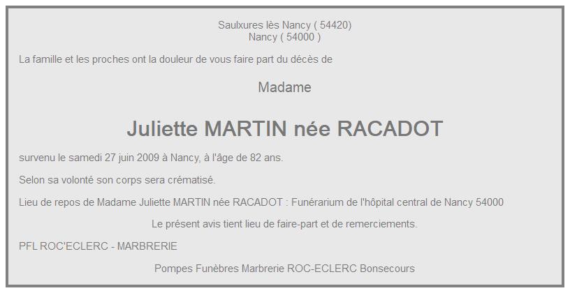 Image Annonce nécrologique