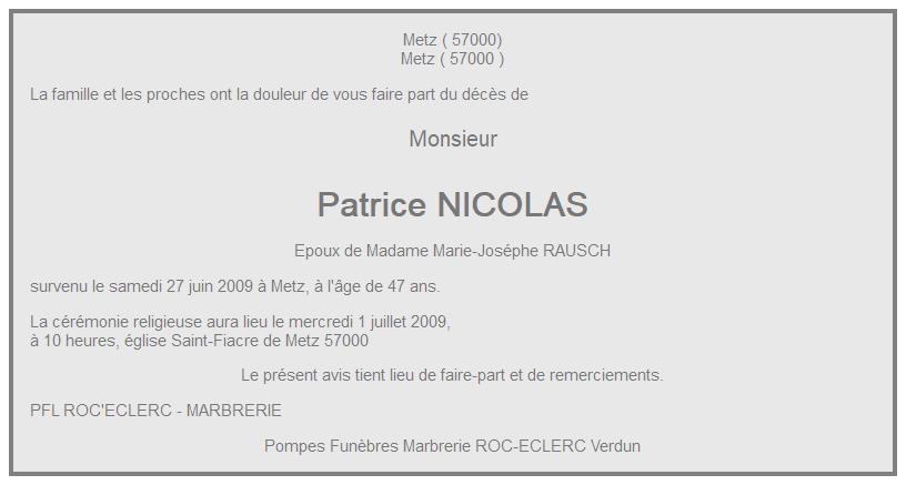 Image Annonce nécrologique