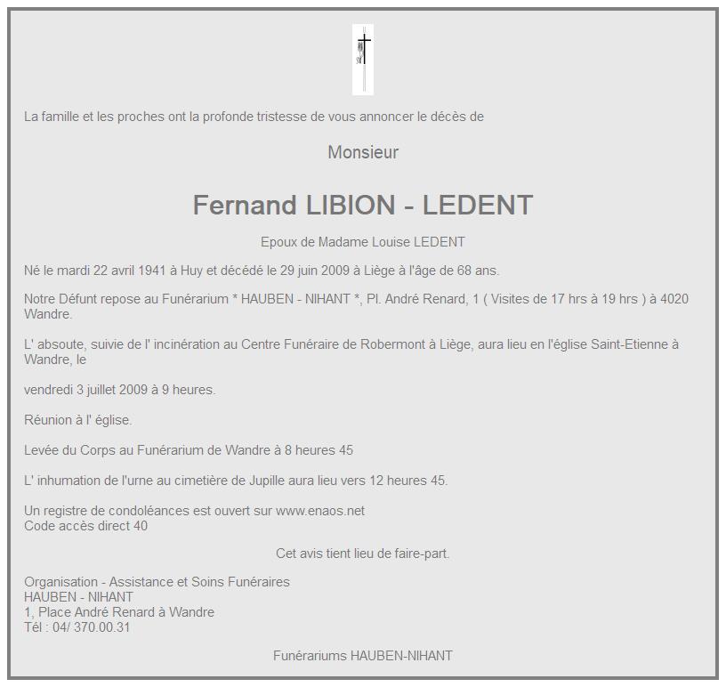 Image Annonce nécrologique