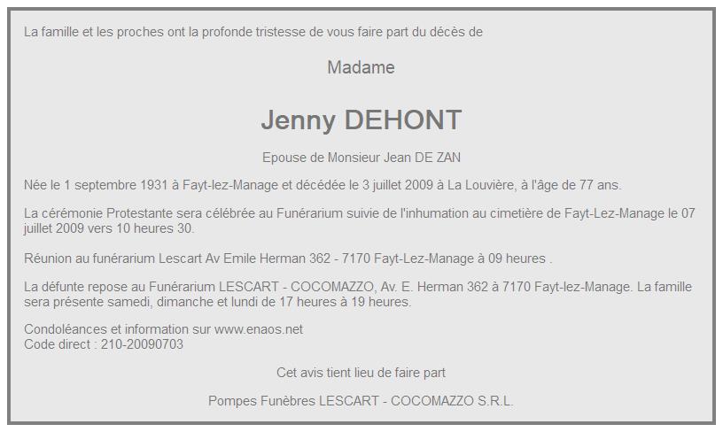 Image Annonce nécrologique