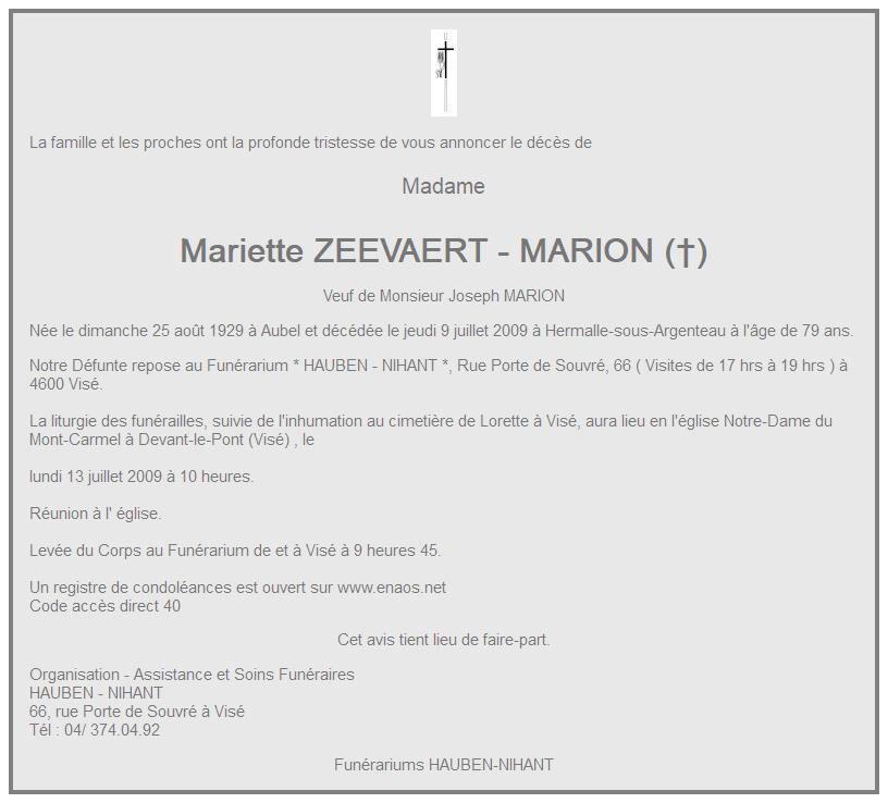 Image Annonce nécrologique