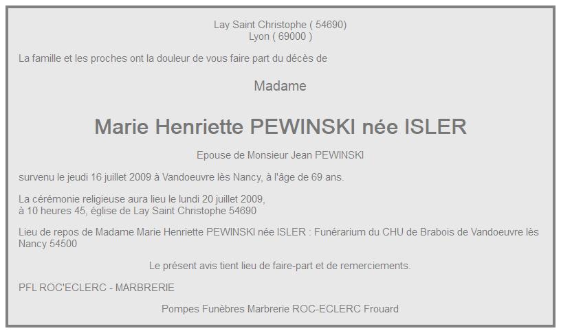 Image Annonce nécrologique