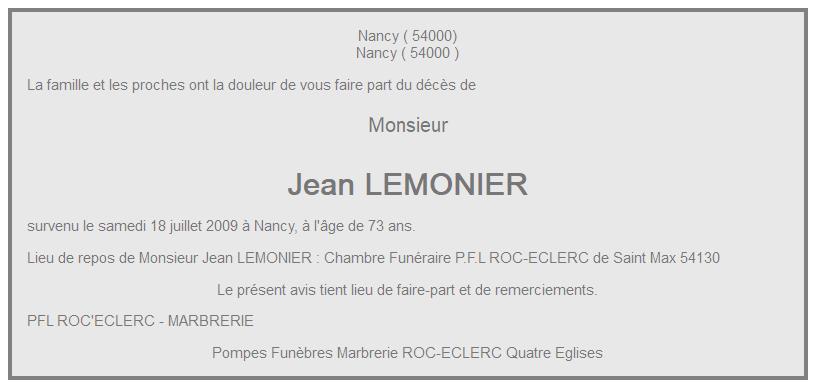 Image Annonce nécrologique