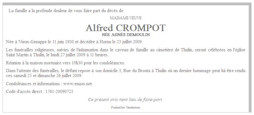 Image Annonce nécrologique