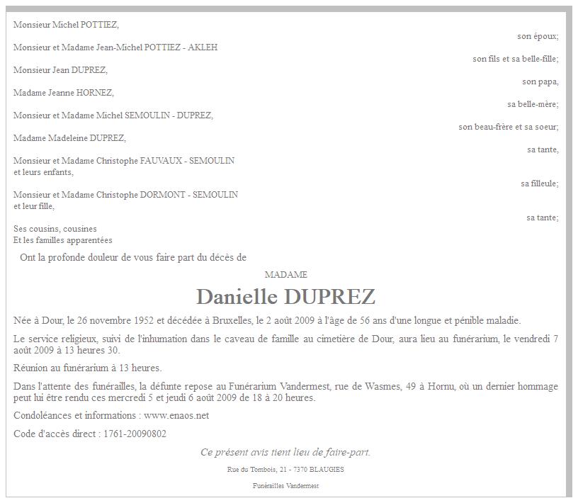 Image Annonce nécrologique