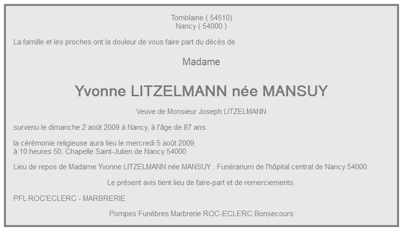 Image Annonce nécrologique