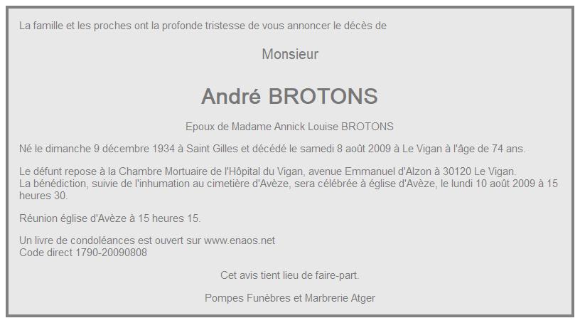 Image Annonce nécrologique