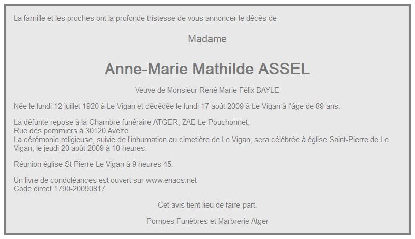 Image Annonce nécrologique