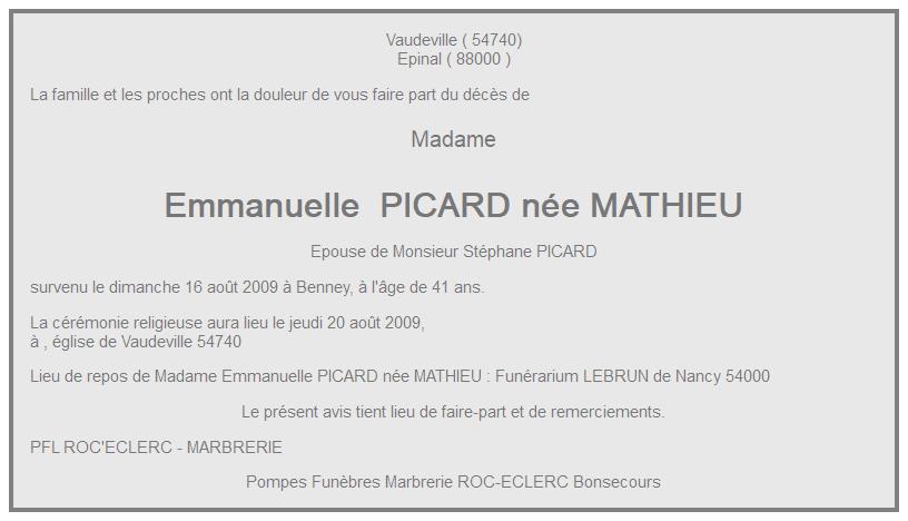 Image Annonce nécrologique