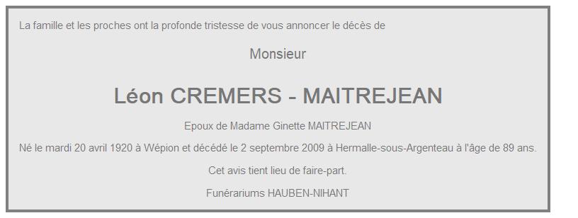 Image Annonce nécrologique