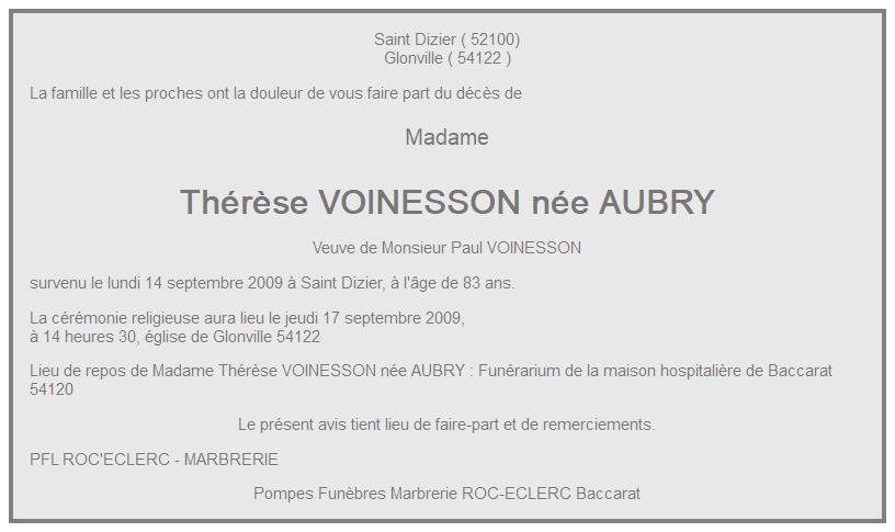 Image Annonce nécrologique