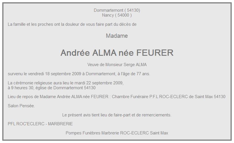 Image Annonce nécrologique