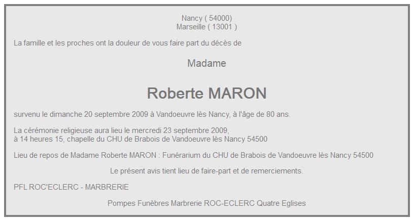 Image Annonce nécrologique