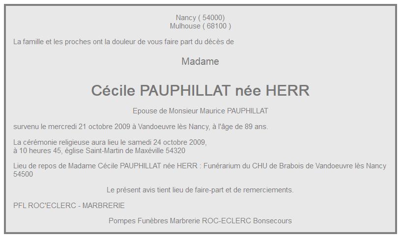 Image Annonce nécrologique