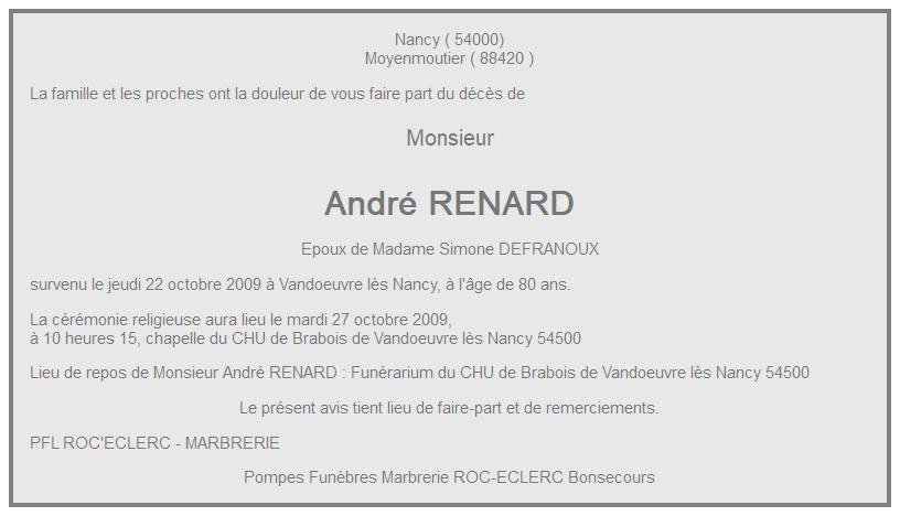 Image Annonce nécrologique