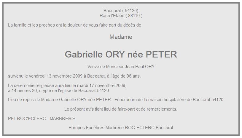 Image Annonce nécrologique