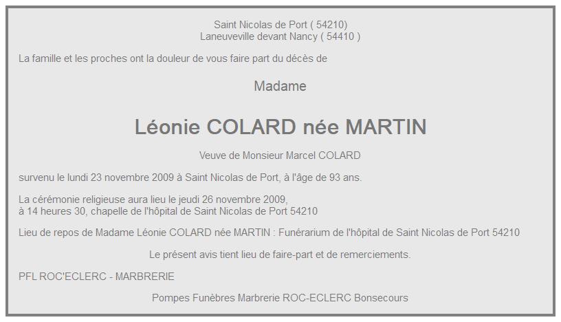 Image Annonce nécrologique