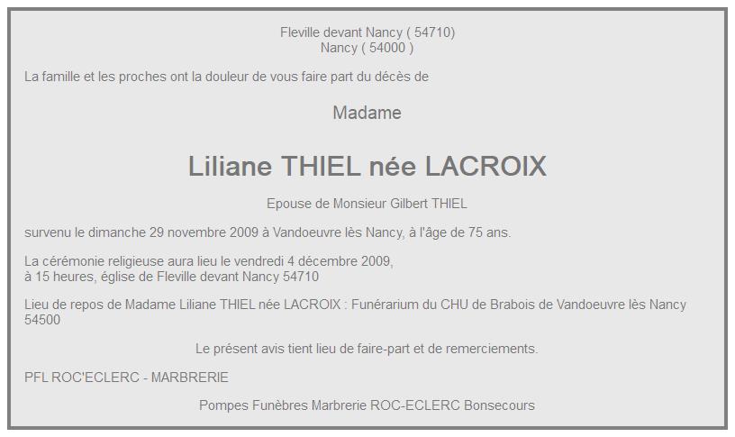 Image Annonce nécrologique