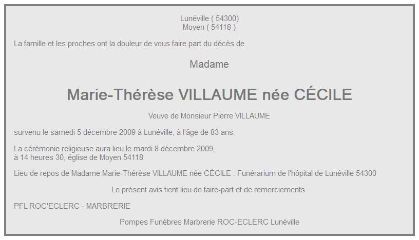 Image Annonce nécrologique