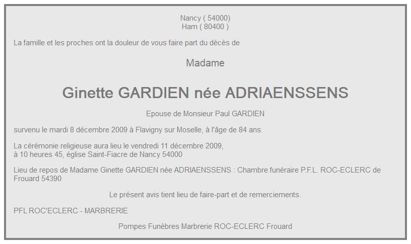 Image Annonce nécrologique