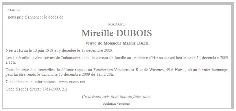Image Annonce nécrologique