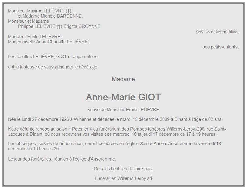 Image Annonce nécrologique