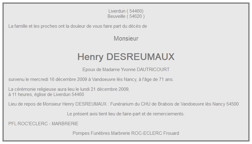 Image Annonce nécrologique