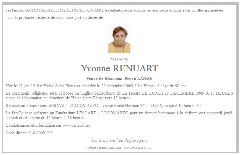 Image Annonce nécrologique