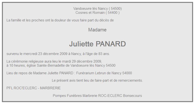 Image Annonce nécrologique