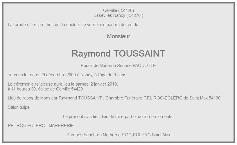 Image Annonce nécrologique