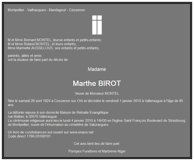 Image Annonce nécrologique