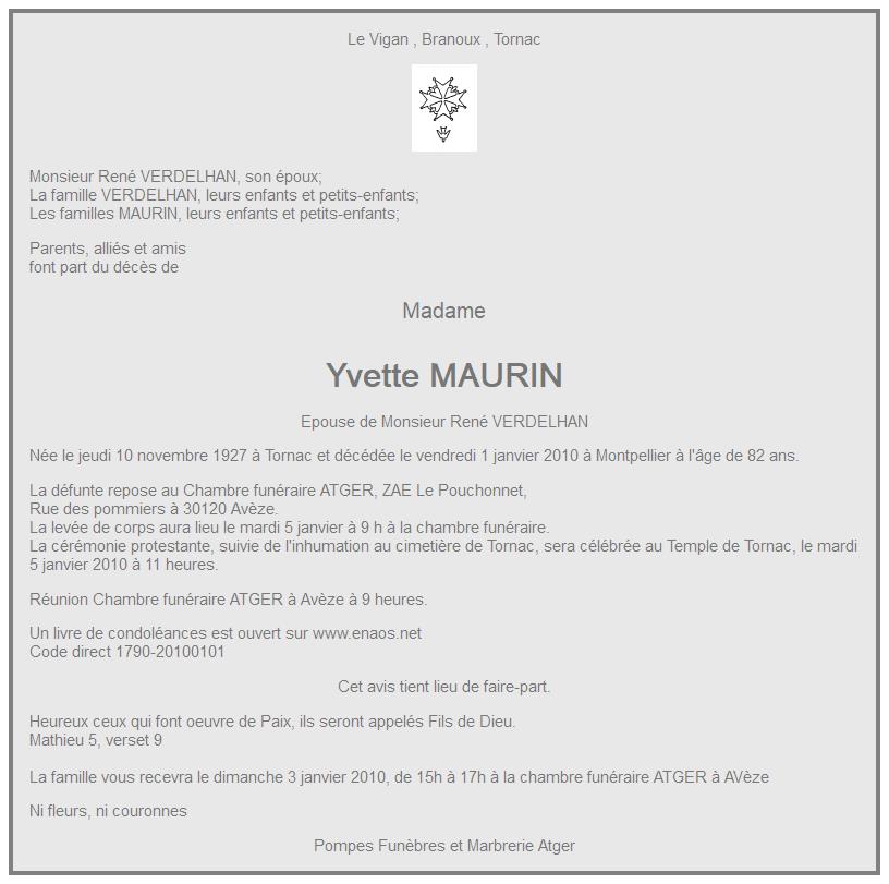 Image Annonce nécrologique