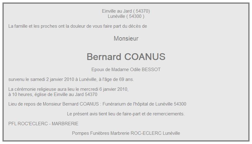 Image Annonce nécrologique