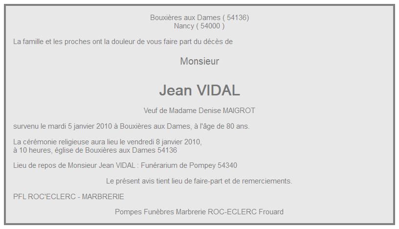 Image Annonce nécrologique