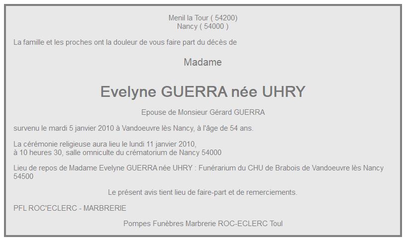 Image Annonce nécrologique