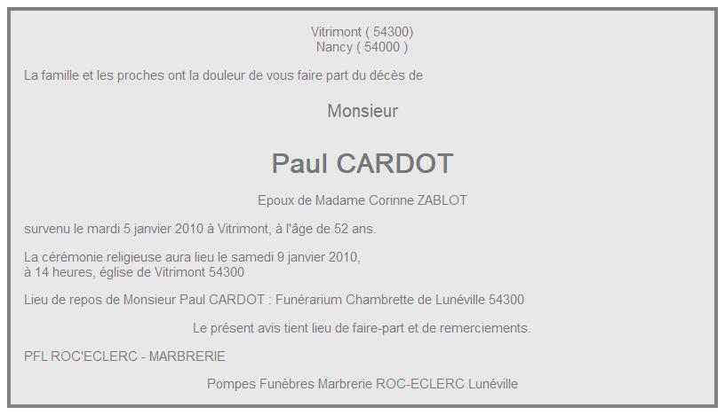 Image Annonce nécrologique